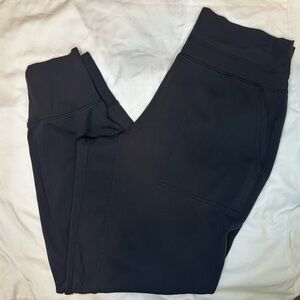 Athleta Venice Jogger Black Tapered Athleisure Travel Pants Women’s M